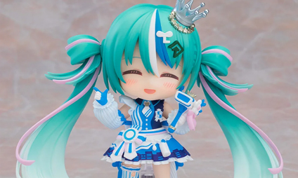 GSC《初音未来》黏土人 初音未来 LAWSON 50th Anniversary Special Live Ver. 预定2026年9月发售