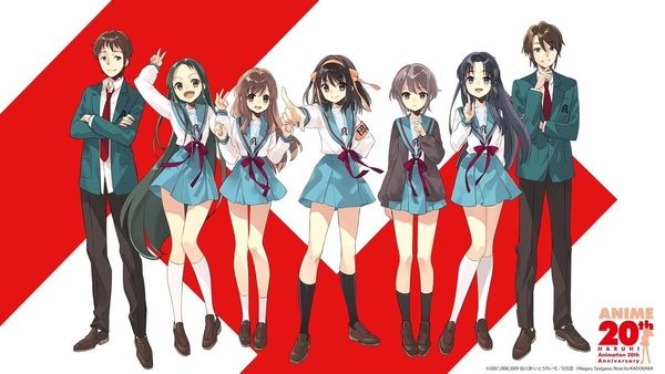 《凉宫春日的忧鬱》动画化 20 週年 公开纪念主视觉图和宣传影