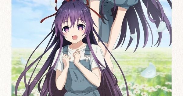 动画《约会大作战 DATE A LIVE》4 月份纪念插图“夜刀神十香”公开！